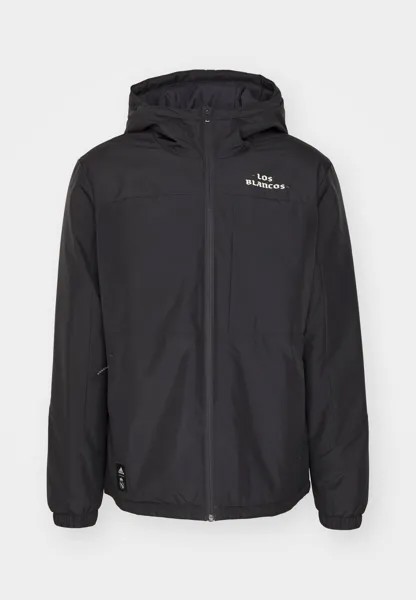 Зимняя куртка Real Madrid Jacket adidas Performance, практичный черный
