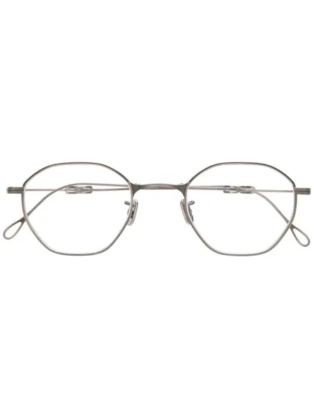 Eyevan7285 складные очки в круглой оправе