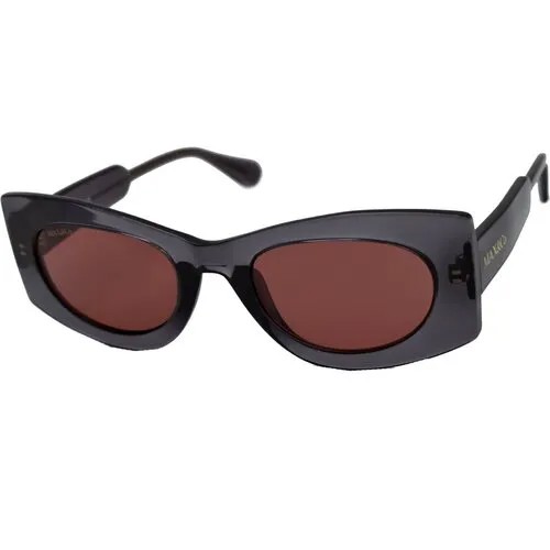 Солнцезащитные очки Max & Co., красный, бордовый