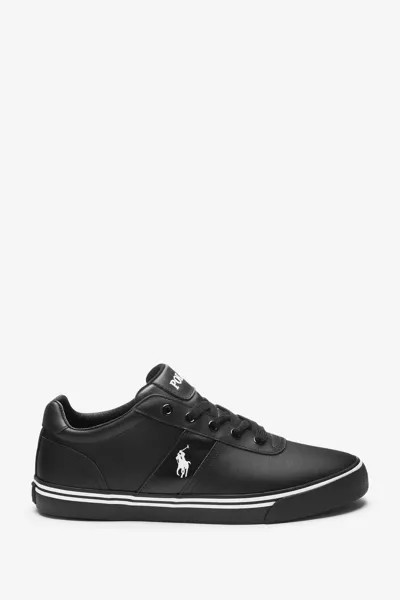Кожаные кроссовки Hanford с логотипом Polo Ralph Lauren, черный