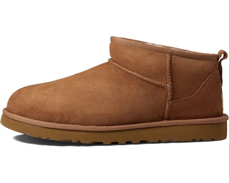 Угги Classic Ultra Mini UGG, каштановый