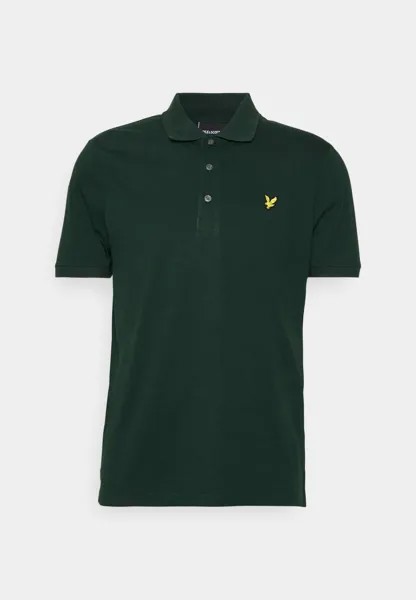 Рубашка-поло Lyle & Scott, цвет dark green