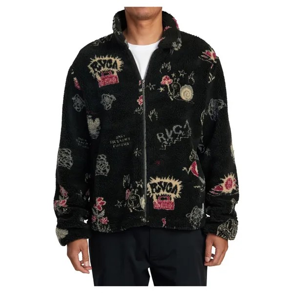Толстовка Rvca Groove Full Zip, черный
