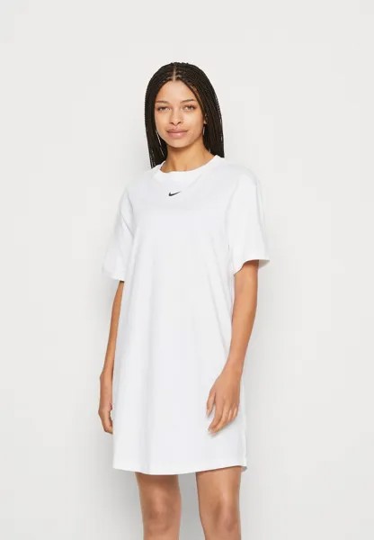 Платье из джерси Dress Nike, белый/черный