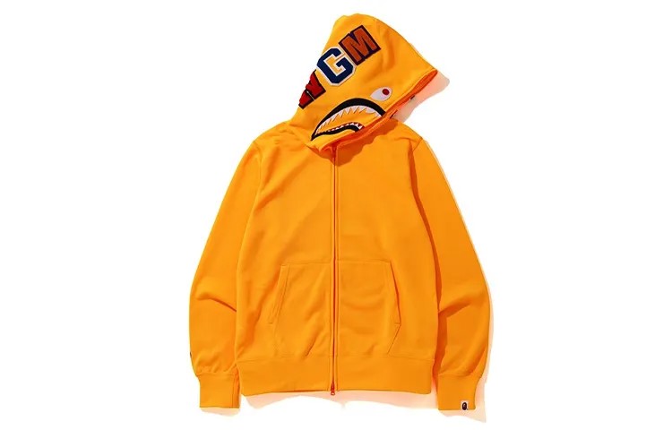Свитшот Shark Series унисекс A Bathing Ape, желтый