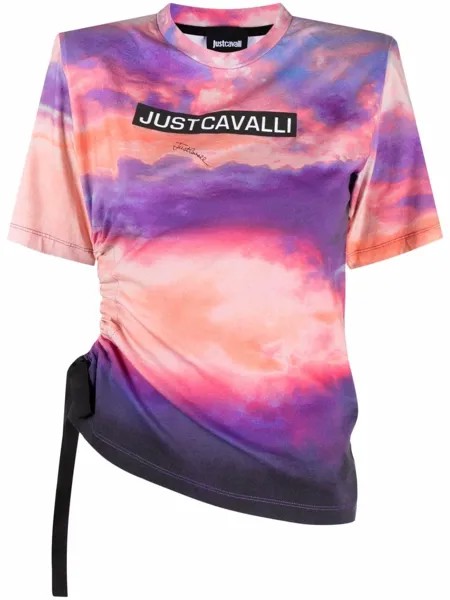 Just Cavalli футболка Summer Sunset