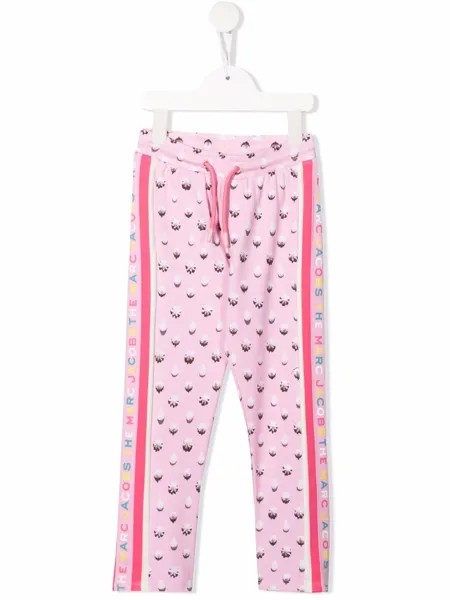 The Marc Jacobs Kids спортивные брюки с абстрактным принтом