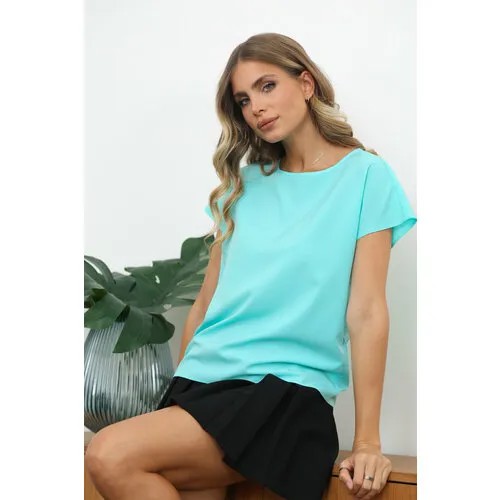 Блуза A-A Awesome Apparel by Ksenia Avakyan, размер 42, голубой