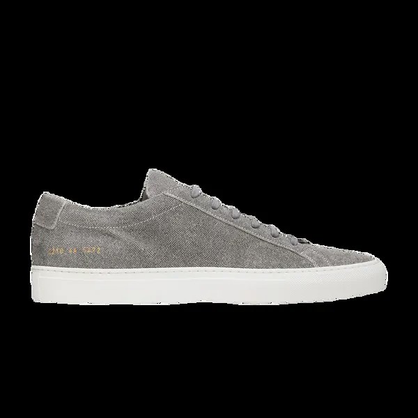 Кроссовки Common Projects B.shop x Common Projects Achilles Low 'Patterned Suede - Dark Grey', серый