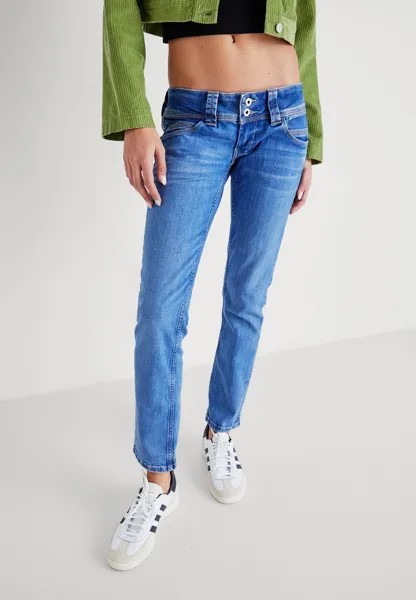 Джинсы узкого кроя Pepe Jeans, деним