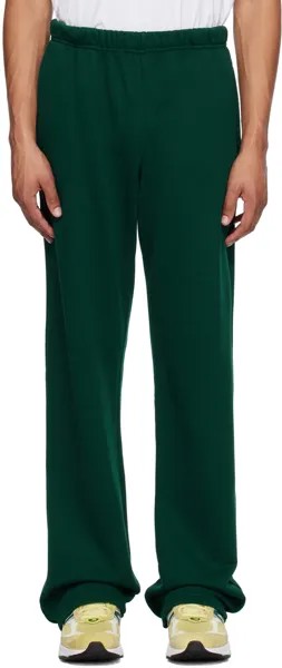 Зеленые спортивные штаны с лужей Les Tien