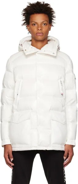 Белая короткая пуховая куртка Chiablese Moncler