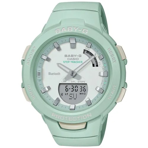 Наручные часы CASIO Baby-G Наручные часы Casio Baby-G BSA-B100CS-3A, зеленый