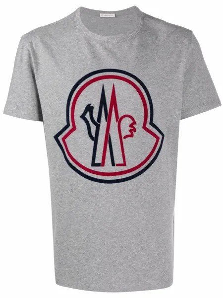 Moncler debossed-logo short-sleeve T-shirt