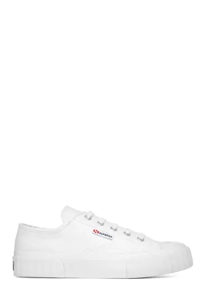 2630 Cotu белые спортивные туфли Superga, белый