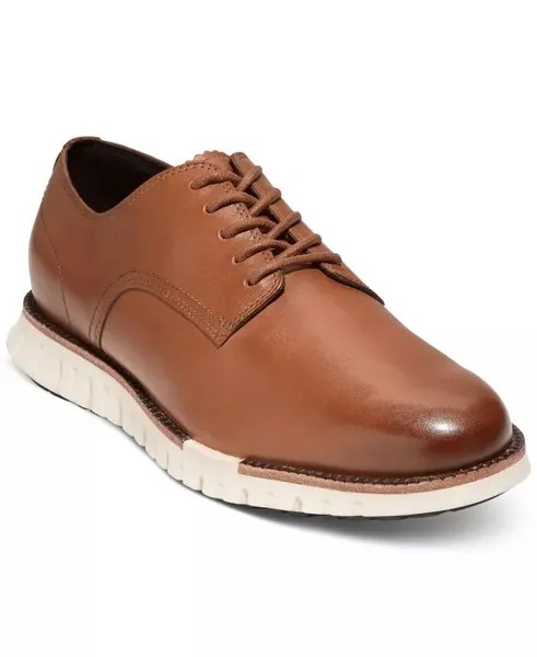 Мужские модельные оксфорды на шнуровке ZERØGRAND Remastered Cole Haan, коричневый