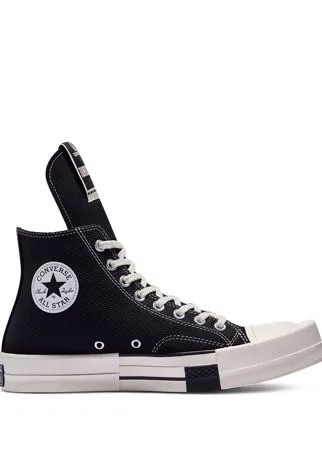 Rick Owens DRKSHDW высокие кеды из коллаборации с Converse