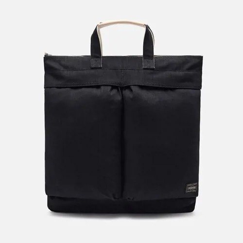 Сумка Porter by Yoshida & Co, текстиль, черный