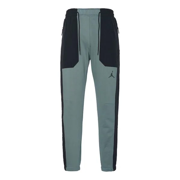 Спортивные штаны Men's Air Jordan 23 Engineered Casual Fleece Bundle Feet Sports Pants/Trousers/Joggers Green, мультиколор