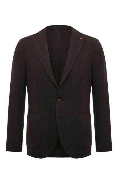 Пиджак из шерсти и хлопка Sartoria Latorre