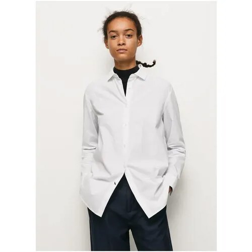Блузка Для Женщин, Pepe Jeans London, модель: PL304383, цвет: белый, размер: XL