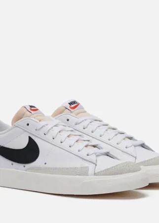 Кроссовки мужские Nike Blazer Low 77 Vintage белые 46 EU