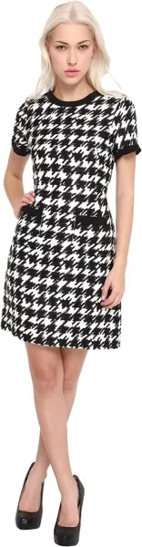 Платье Kate Spade New York Mavis Dress, цвет Black Painterly Houndstooth
