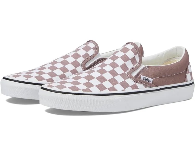 Кроссовки Vans Classic Slip-On, цвет Color Theory Checkerboard Antler