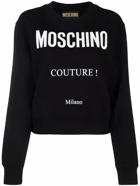 Moschino толстовка с логотипом