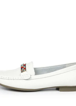 Мокасины женские ZENDEN comfort 12-02WA-006V белые 40 RU