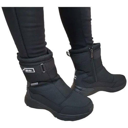 Ботинки(полусапоги) женские зимние, EX-TIM, черные, размер 38