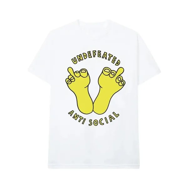 Футболка Anti Social Social Club x Undefeated Tee 'White', белый