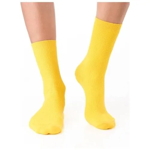 Носки рибана унисекс, цветные прикольные носки/ Модные носки с рисунком/ Высокие носки в рубчик с вышивкой Банан/ Носки из натурального хлопка