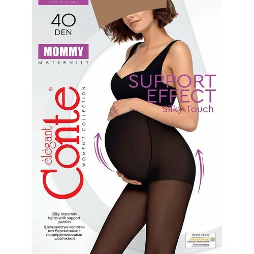 Колготки Conte elegant MOMMY, 40 den, размер 3/M/3-M, бежевый