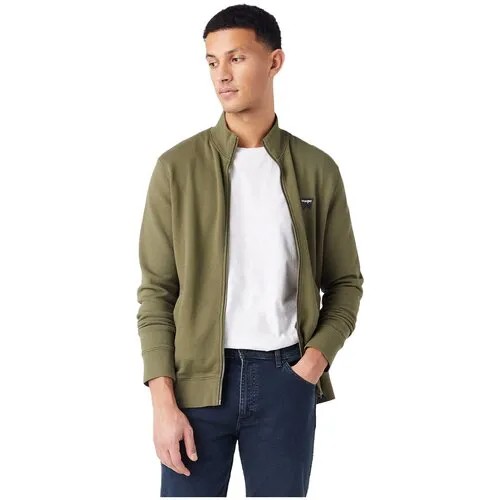 Джемпер Wrangler FUNNEL NECK ZIP SWS Мужчины W6G5HAX45 3XL