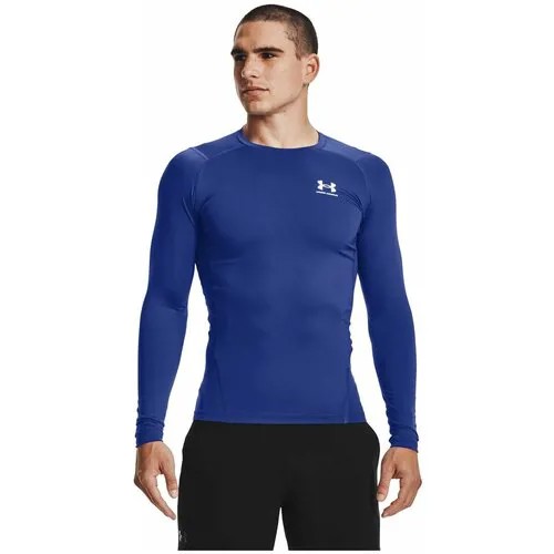 Лонгслив Under Armour, дополнительная вентиляция, размер XXL, синий