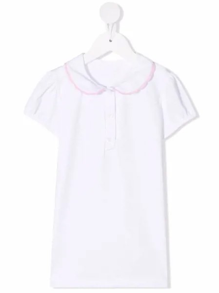 Siola блузка с контрастной отделкой