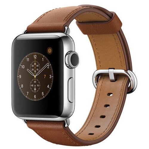 Ремешок кожаный Brown Classic Buckle (Коричневый с классической пряжкой) Apple Watch 38mm (40mm; 41mm) 3C607ZM/A