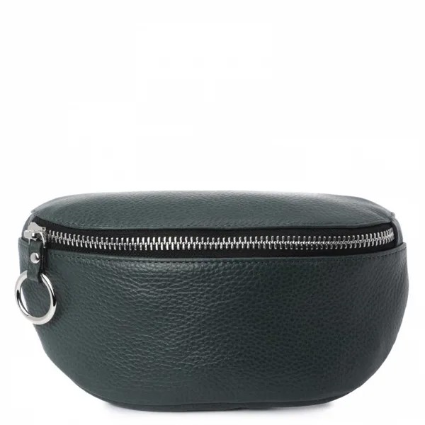 Поясная сумка женская Calzetti ADELE BELT BAG, темно-зеленый