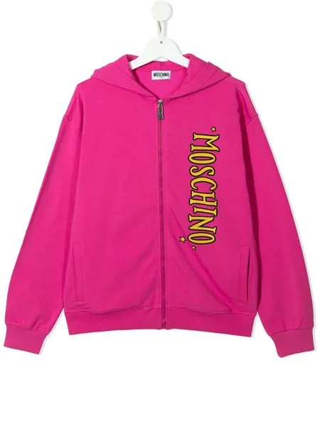 Moschino Kids худи с принтом Teddy Bear