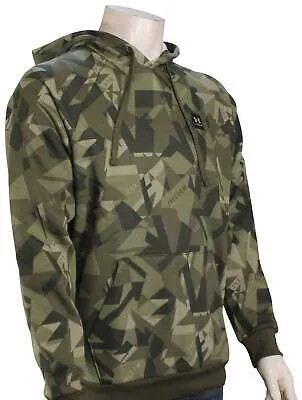 Пуловер с капюшоном Under Armour Freedom Rival Amp — морской зеленый/песок пустыни — новинка