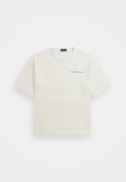 Базовая футболка RELAXED FIT LOGO JERSEY T-SHIRT Ralph Lauren, бежевый