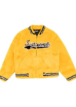 Supreme бомбер с логотипом