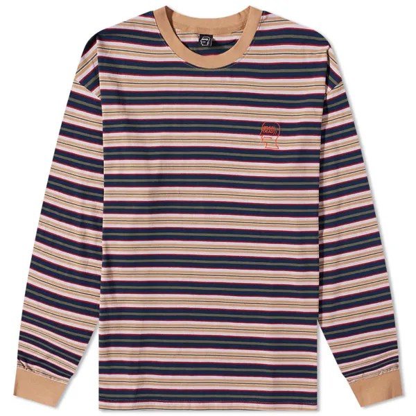 Футболка Brain Dead 92 Striped Long Sleeve Tee