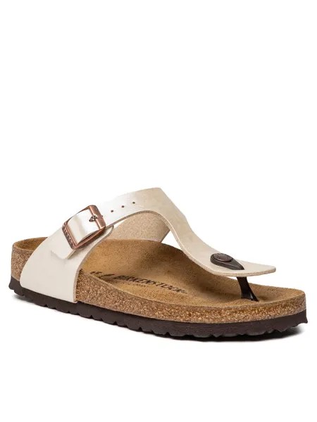 Шлепанцы Gizeh Bs 943873 Birkenstock белый 38 EU