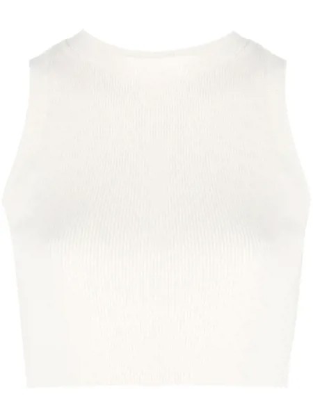 Cashmere In Love укороченный топ в рубчик