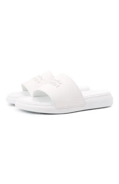 Резиновые шлепанцы Alexander McQueen