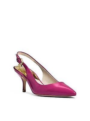 MICHAEL MICHAEL KORS Женские розовые кожаные туфли с острым носком Kelsey Slingback 6 M