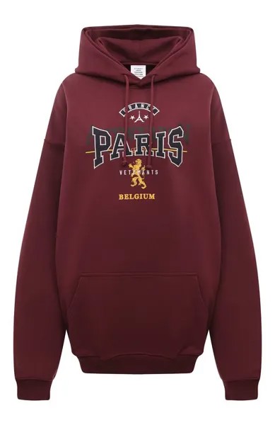 Хлопковое худи VETEMENTS