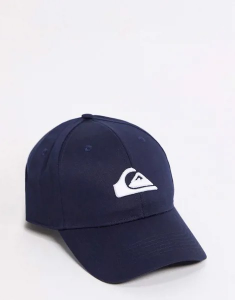 Темно-синяя кепка Quiksilver Decades-Темно-синий